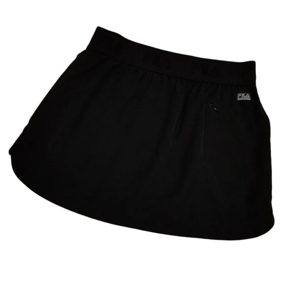 FILA Women's Black 13½" Performance Athletic Skort XS - Picture 5 of 14